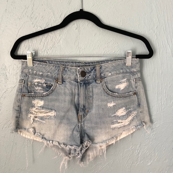 American Eagle Outfitters Pants - American Eagle Ripped Jean Shorts